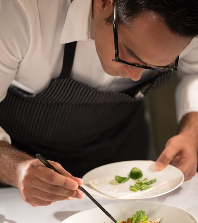 platting, chef, food